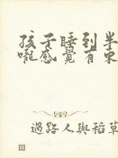 孩子睡到半夜喉咙感觉有东西堵着封面