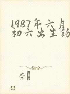 1987年六月初六出生的人命运封面