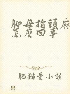 脚母指头麻木是怎么回事