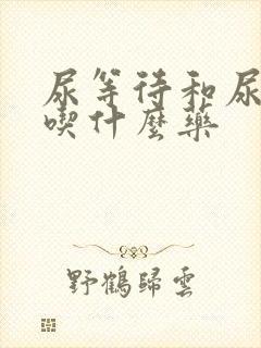 尿等待和尿不尽吃什么药