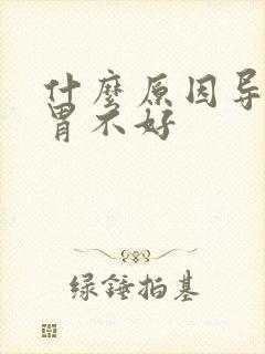 什么原因导致脾胃不好