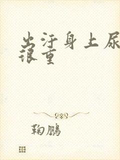 出汗身上尿骚味很重封面