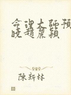 命理大师预言陈晓赵丽颖封面