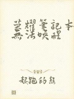 荣耀笔记本黑屏无法唤醒