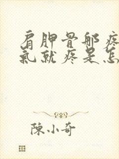 肩胛骨那疼一吸气就疼是怎么回事