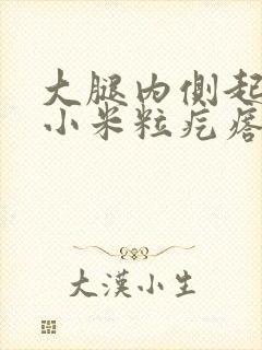 大腿内侧起好多小米粒疙瘩还痒