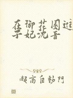 在御花园进入太子妃沈音