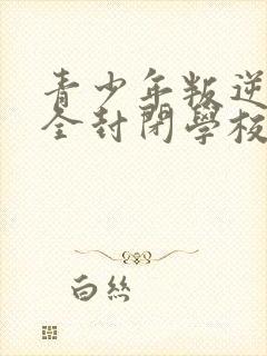 青少年叛逆正规全封闭学校多少钱