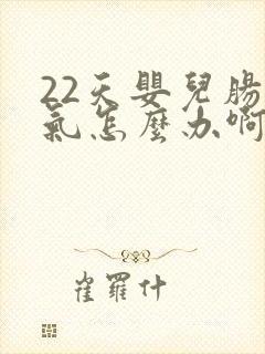 22天婴儿肠胀气怎么办啊