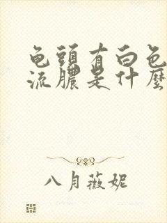 龟头有白色的还流脓是什么原因封面