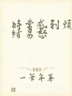 时常感到烦躁情绪易怒