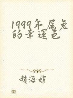 1999年属兔的幸运色