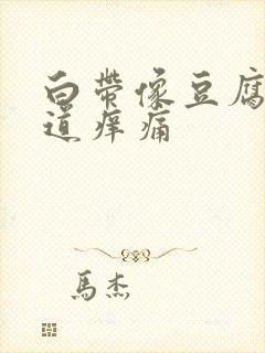 白带像豆腐渣阴道痒痛封面