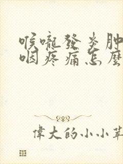 喉咙发炎肿痛吞咽疼痛怎么用药