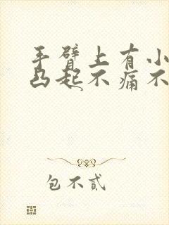 手臂上有小疙瘩凸起不痛不痒怎么办封面