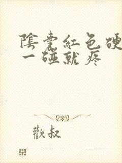 阴囊红色硬疙瘩一碰就疼