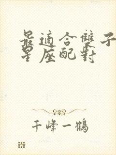 最适合双子座的星座配对