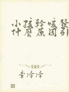 小孩干咳发烧是什么原因引起的