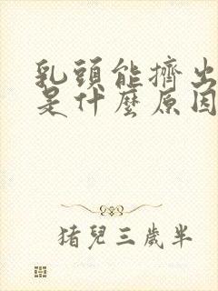 乳头能挤出血水是什么原因