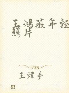 王鸿薇年轻时的照片