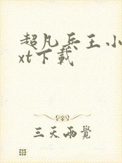 超凡兵王小说txt下载封面