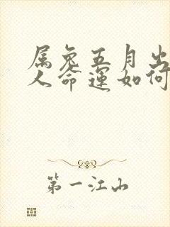 属兔五月出生的人命运如何