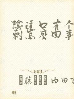 阴道口有个小肉刺怎么回事