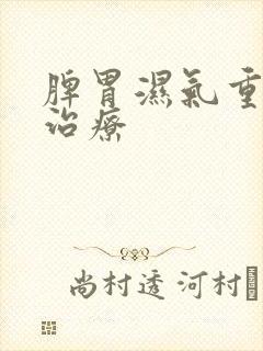 脾胃湿气重怎样治疗