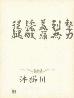 从膝盖到整个小腿酸痛无力