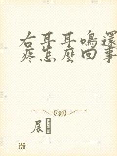 右耳耳鸣还有点疼怎么回事