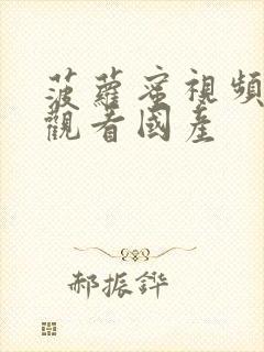 菠萝蜜视频在线观看国产