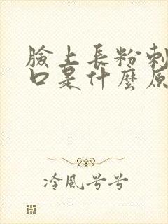 脸上长粉刺和闭口是什么原因