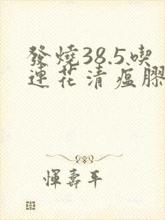 发烧38.5吃连花清瘟胶囊封面