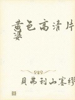 黄色高清片老太婆