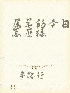 属羊的今日财运怎么样