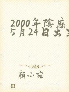 2000年阴历5月24日出生的龙是什么命封面