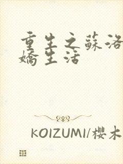 重生之苏洛的傲娇生活