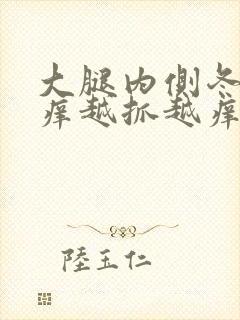 大腿内侧冬天痒痒越抓越痒有小红疙瘩