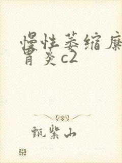 慢性萎缩糜烂性胃炎c2