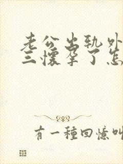 老公出轨外面小三怀孕了怎么办