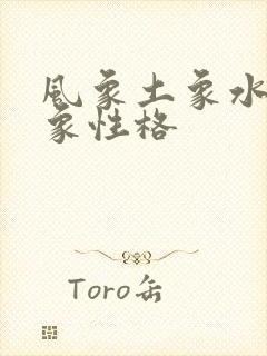 风象土象水象火象性格