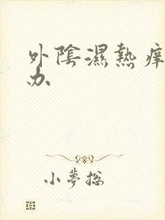 外阴湿热痒怎么办