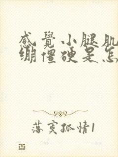 感觉小腿肌肉紧绷僵硬是怎么回事封面