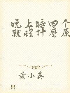 晚上睡四个小时就醒什么原因