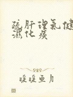 疏肝理气健脾祛湿化痰