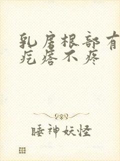 乳房根部有个硬疙瘩不疼