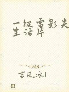 一级电影夫妻性生活片