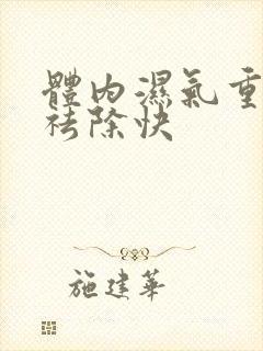 体内湿气重怎样祛除快封面