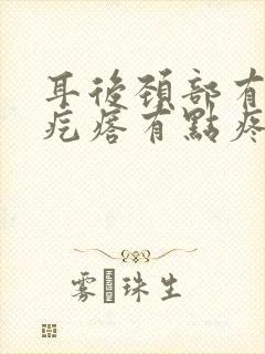 耳后颈部有个硬疙瘩有点疼封面