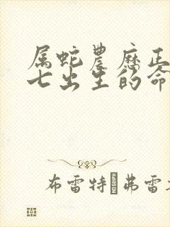 属蛇农历正月十七出生的命运封面